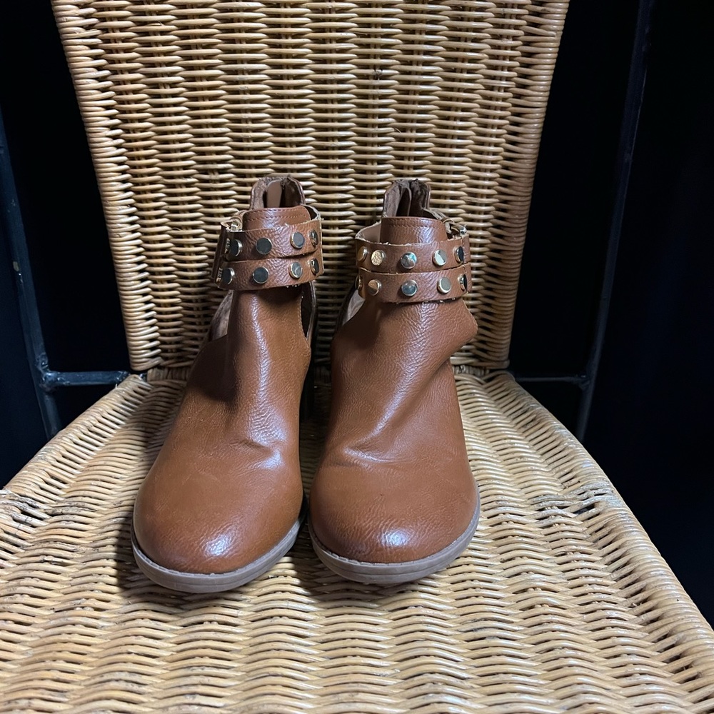 Ankle Boots by Bar III. Med brown. Size 8.  Great condition